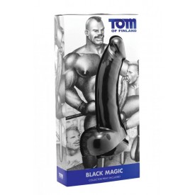 Чёрный фаллоимитатор Black Magic - 30 см.